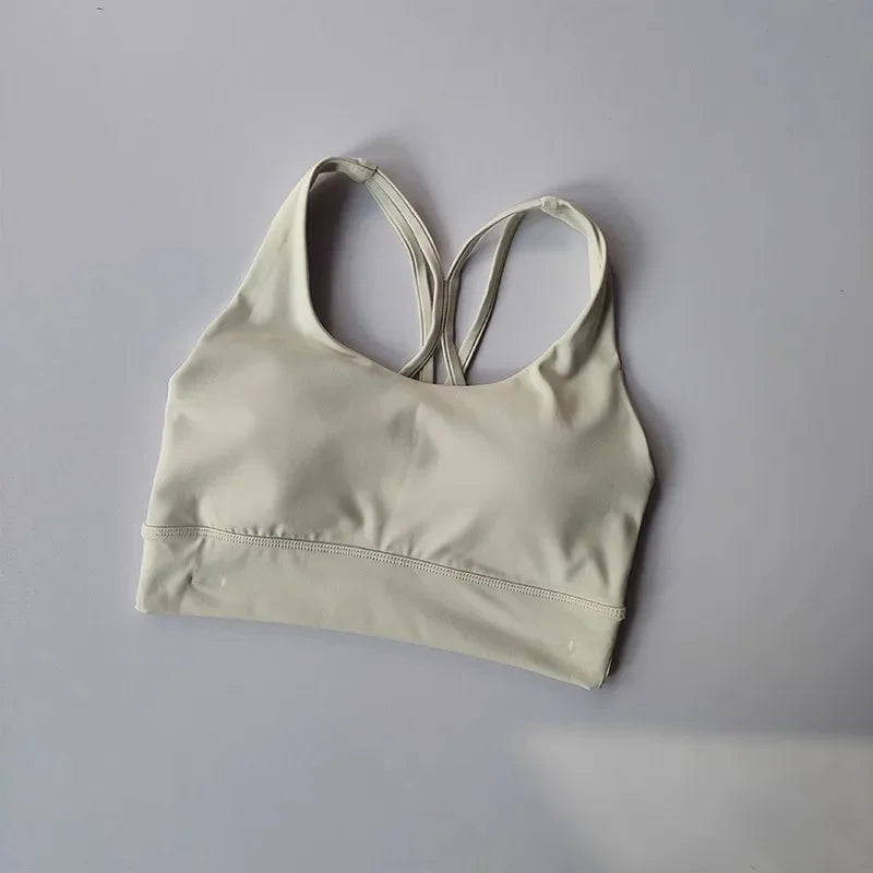Conjunto de Yoga 2 em 1 para Mulheres: Cintura Alta + Top Cropped Respirável — O Look Fitness que Une Conforto, Estilo e Performance no Treino!