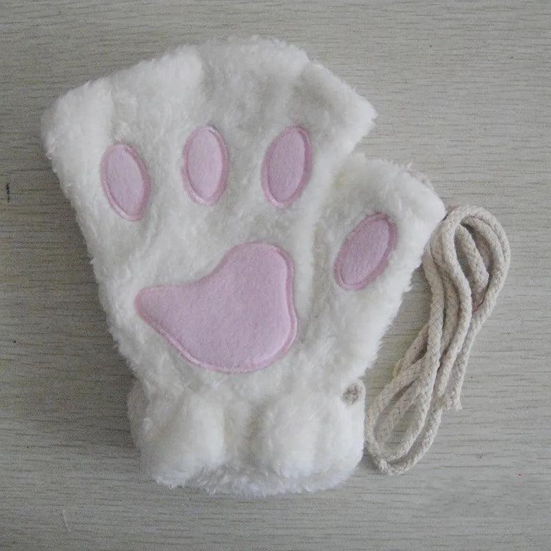 As Luvas Mais Fofas do Inverno: Estilo Pata de Gato, Quentinhas, Divertidas e Perfeitas Para Quem Ama Fantasia!