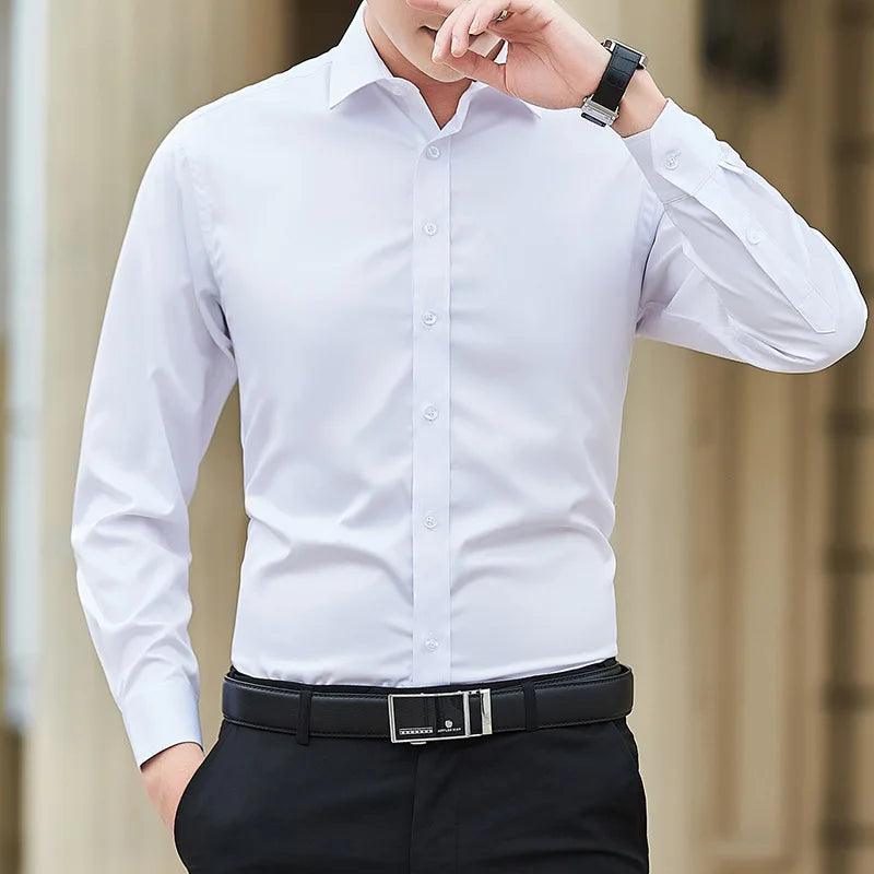 Camisa Social Masculina Plus Size – Moderna, Clássica e com Caimento Slim Perfeito