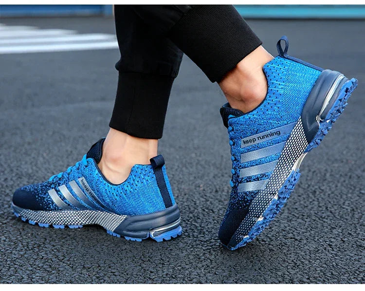 Estilo, Conforto e Versatilidade – Tênis Casuais Unissex Respiráveis, Perfeitos para Caminhar, Correr e Arrasar no Dia a Dia!