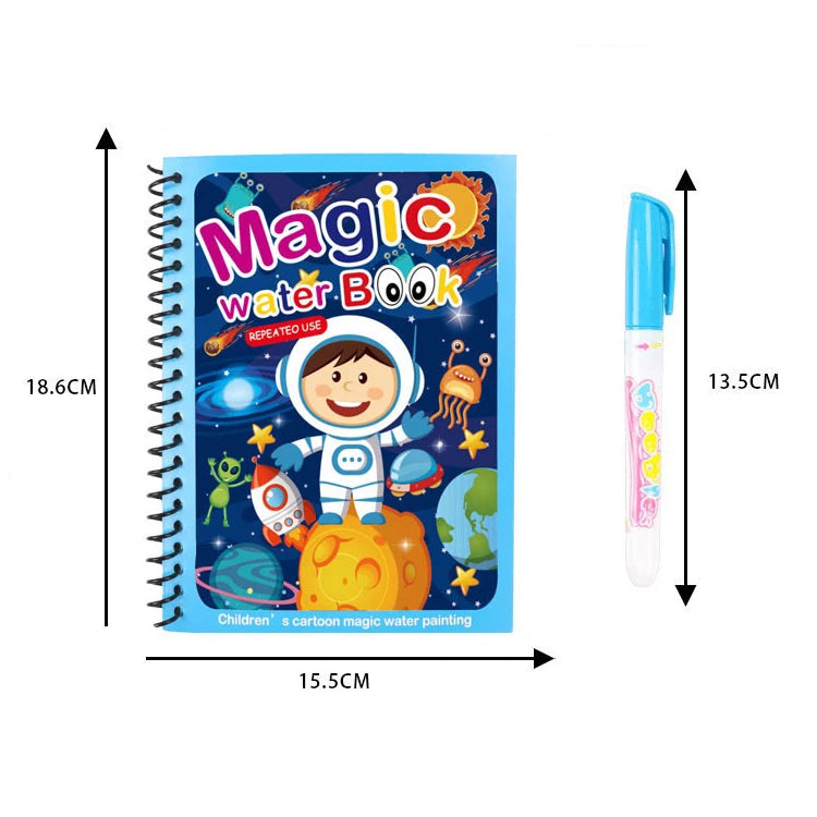 Desperte a Criatividade com os Livros Mágicos de Desenho com Água!