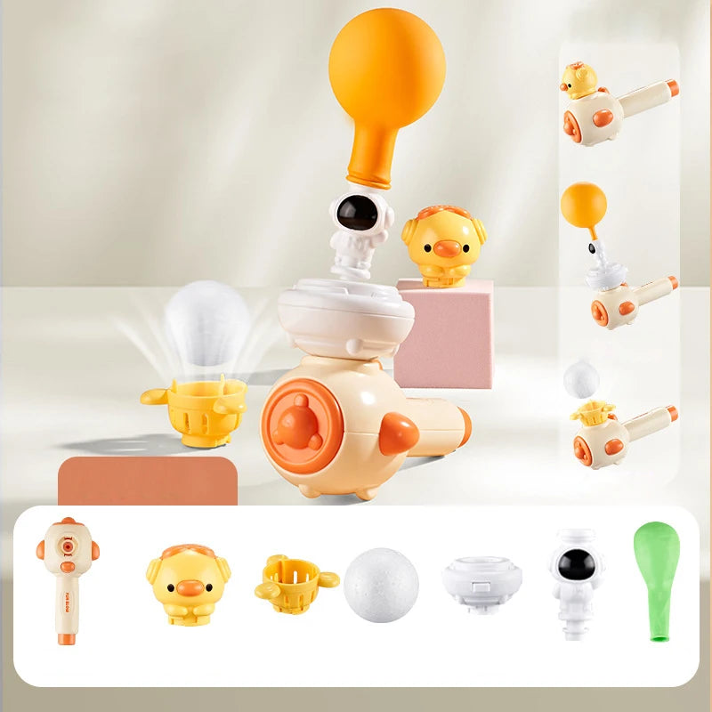 Transforme a diversão em aprendizado com o Brinquedo Sensorial de Sopro e Bola Flutuante!