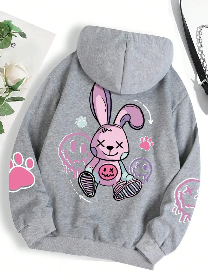 Moletom Canguru Oversized Feminino: Estilo Hip Hop + Conforto Quentinho para Arrasar no Outono