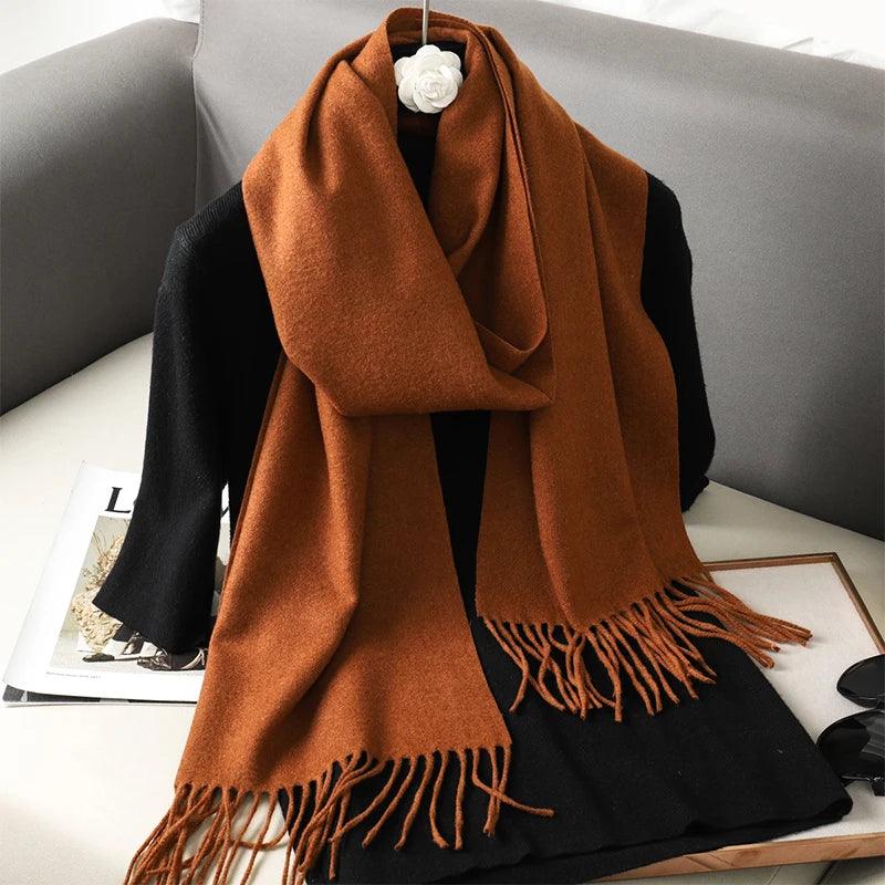 62 Cores de Estilo: O Cachecol Feminino Mais Versátil do Inverno – Quente, Sofisticado e Puro Conforto!