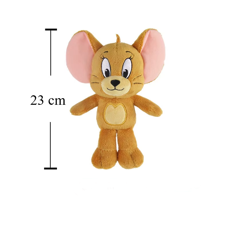 Reviva as aventuras de Tom & Jerry com pelúcias originais e cheias de charme!