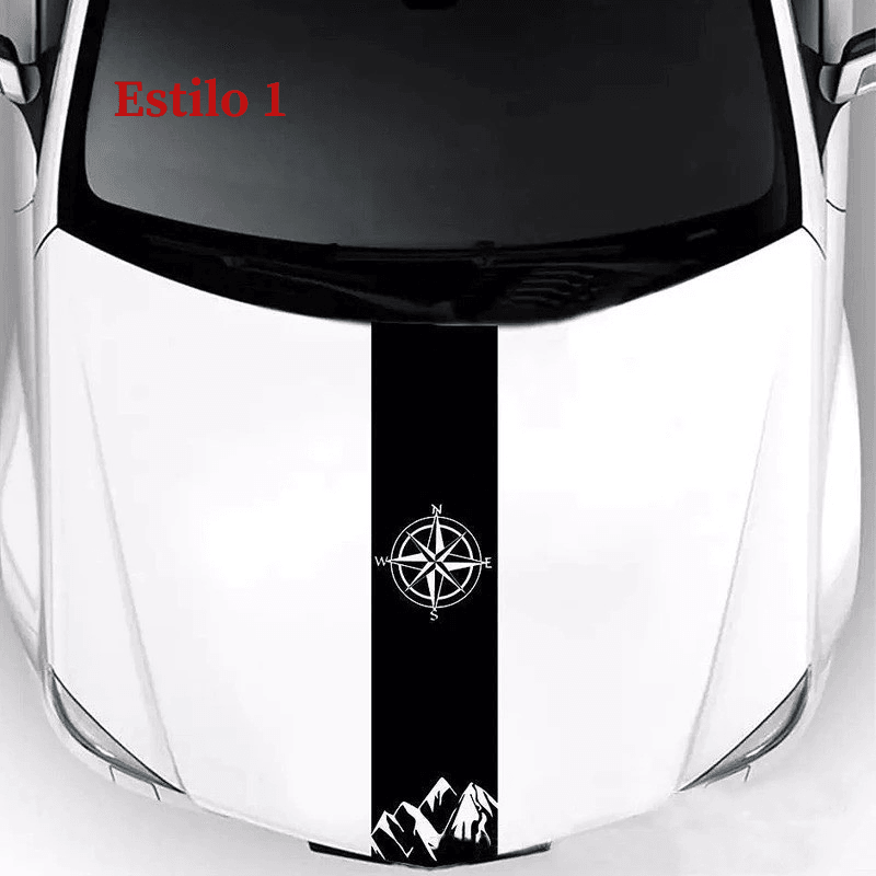 Transforme o Visual do Seu Carro com Estilo: Adesivo de Faixa Personalizada para um Design Exclusivo e Imponente!