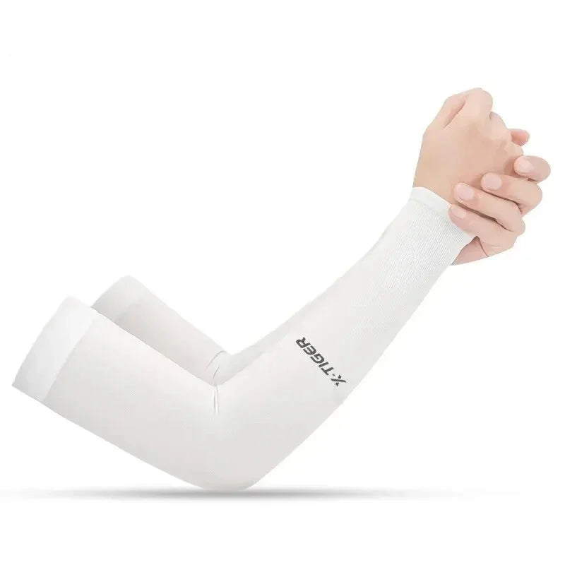 Mangas Térmicas Unissex: Proteção Solar, Frescor Instantâneo e Conforto Total para Ciclismo, Corrida e Esportes ao Ar Livre!