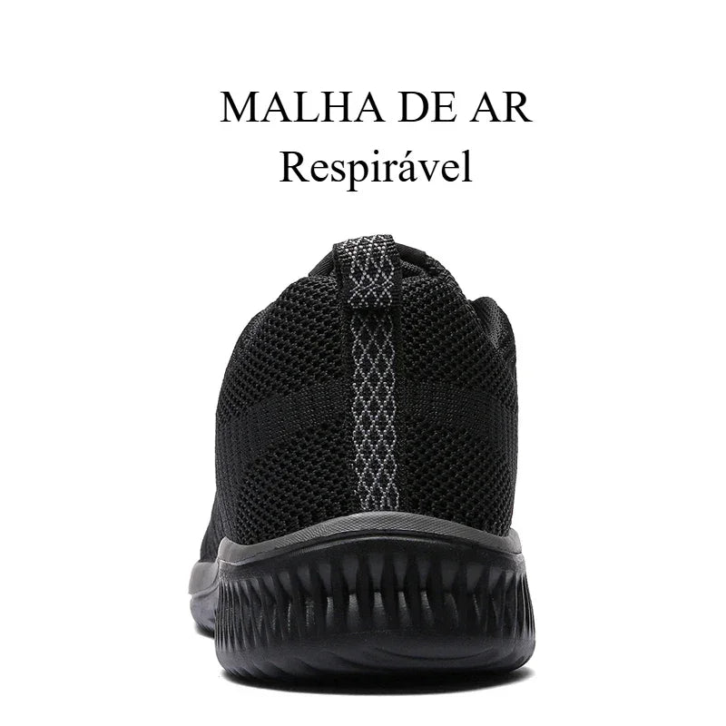 Tênis Masculino de Corrida e Caminhada – Leve, Respirável e com Estilo Esportivo para o Dia Todo!