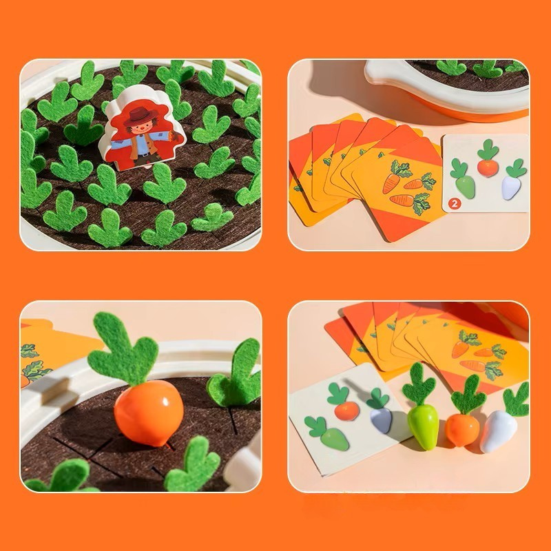 O Brinquedo Educativo de Puxar Cenouras - Diversão inteligente que ensina e encanta!