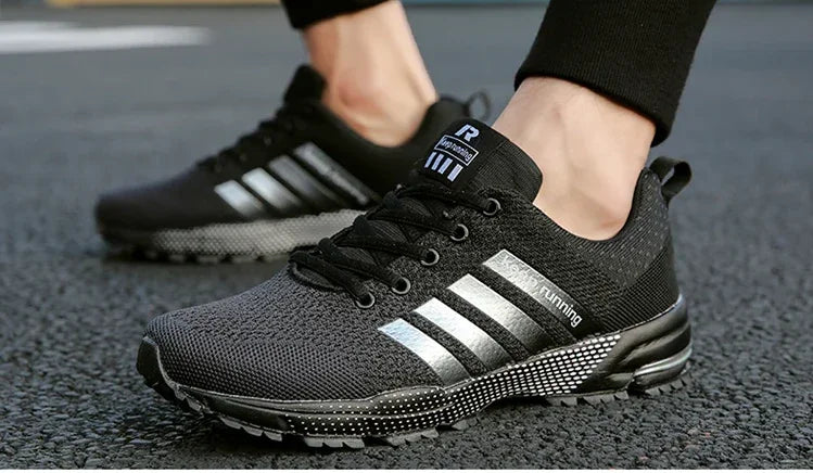Estilo, Conforto e Versatilidade – Tênis Casuais Unissex Respiráveis, Perfeitos para Caminhar, Correr e Arrasar no Dia a Dia!