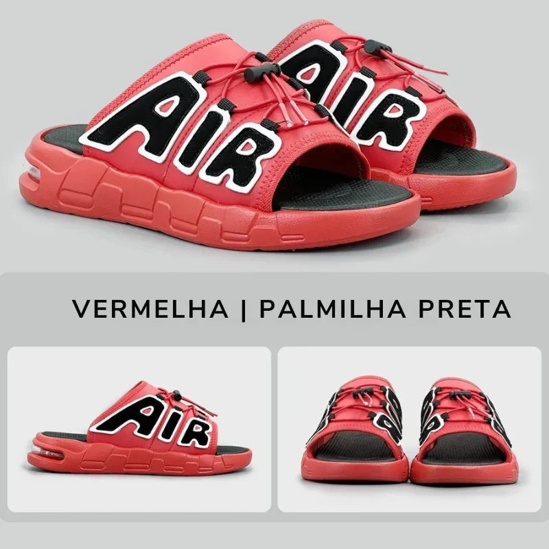 Chinelos Masculinos com Almofada de Ar – Design Esportivo, Maciez Incrível e Antiderrapante para um Verão com Conforto e Estilo!
