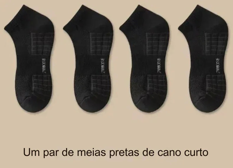 Conforto Extremo nos Pés: Meias Masculinas Grossas com Algodão Desodorizante e Forro Aveludado – Perfeitas para Esporte e Inverno!