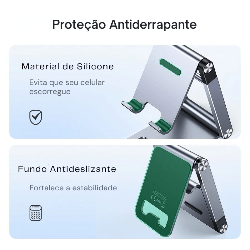 Suporte UGREEN Alumínio Reforçado para Celular e Tablet – Universal e Estável