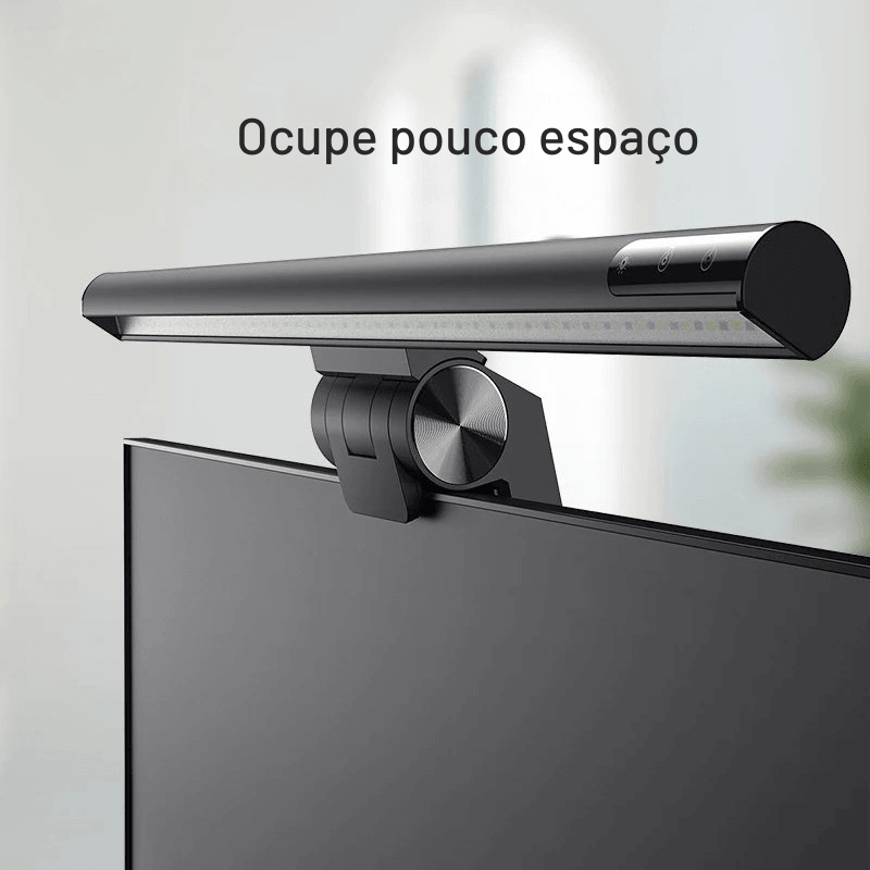 Transforme Seu Espaço de Estudo com Esta Luz de Monitor Inteligente – Mais Conforto, Menos Cansaço!