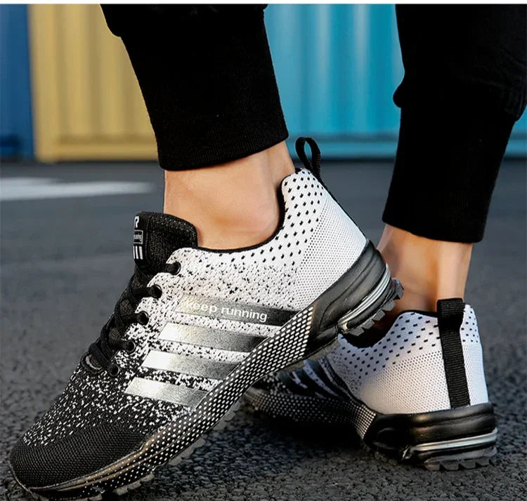 Estilo, Conforto e Versatilidade – Tênis Casuais Unissex Respiráveis, Perfeitos para Caminhar, Correr e Arrasar no Dia a Dia!