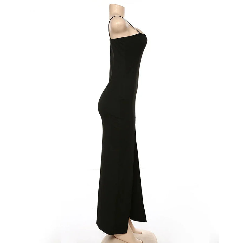 Vestido Longo de Festa – Vermelho & Preto com Renda, Estilo Bodycon que Valoriza Cada Curva