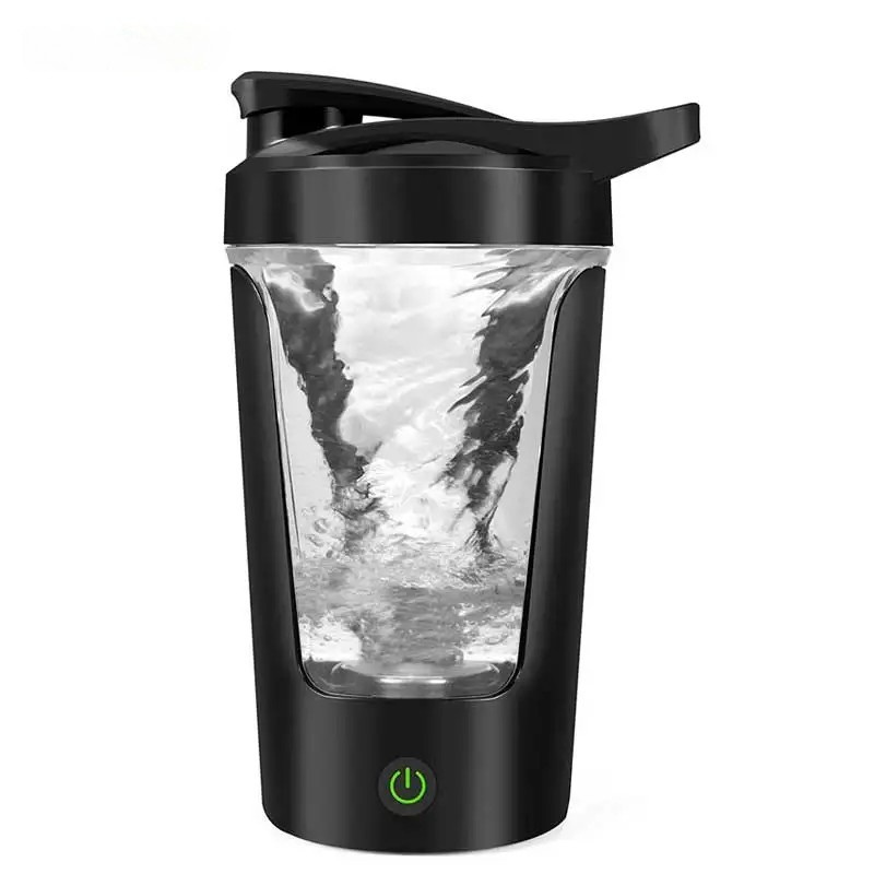 Leve, Misture e Beba Onde Quiser: Copo Elétrico Portátil 350ml Ideal para Proteínas, Viagens e Rotina Agitada!