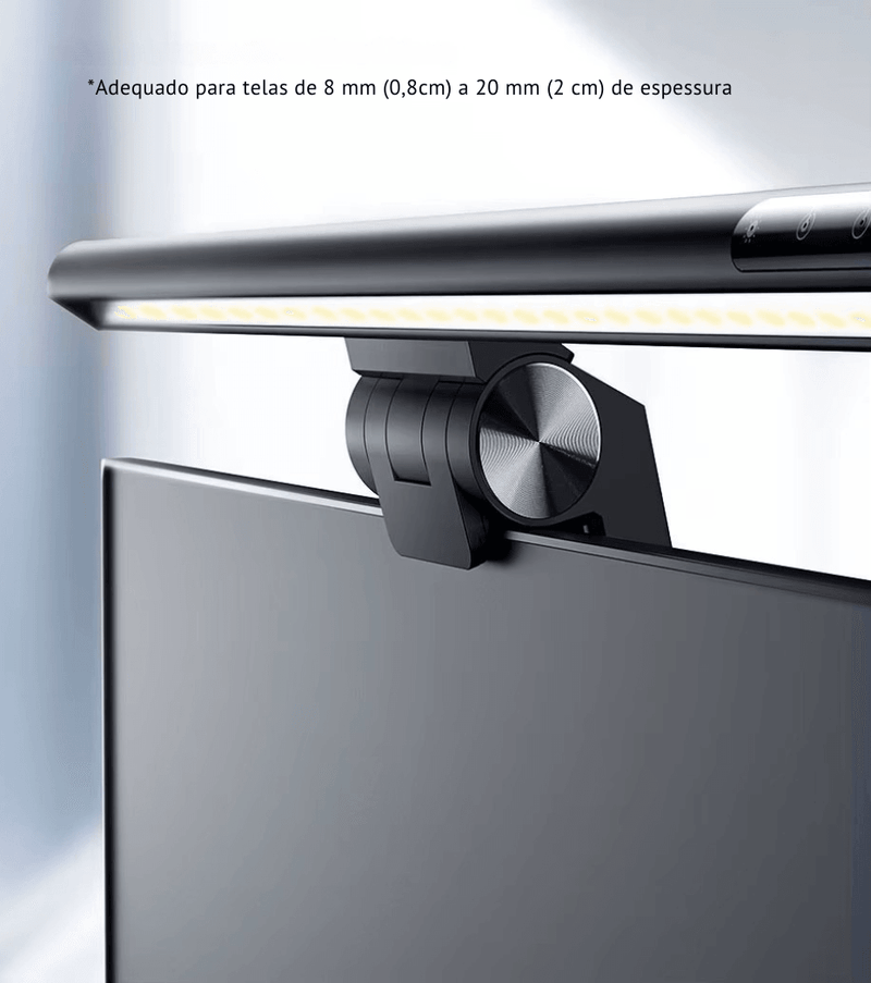 Transforme Seu Espaço de Estudo com Esta Luz de Monitor Inteligente – Mais Conforto, Menos Cansaço!