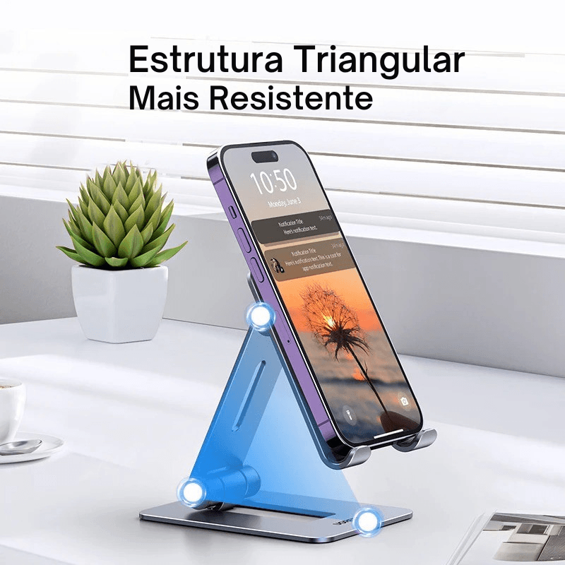 Suporte UGREEN Alumínio Reforçado para Celular e Tablet – Universal e Estável