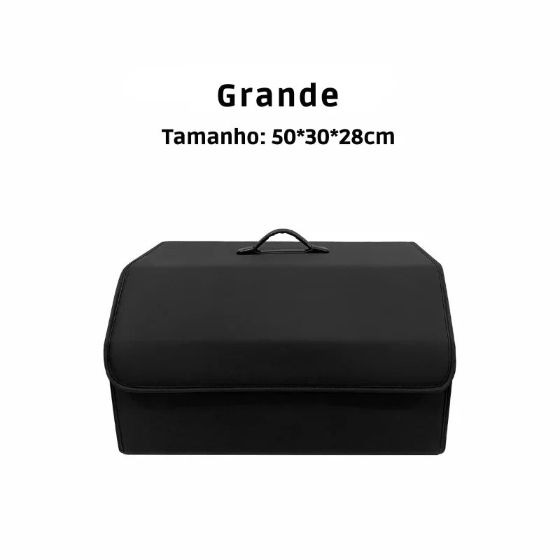 Transforme Seu Porta-Malas em um Espaço Inteligente: Bolsa Organizadora Dobrável com Alta Capacidade para Todas as Finalidades