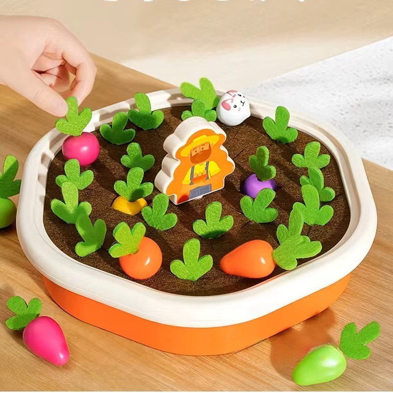 O Brinquedo Educativo de Puxar Cenouras - Diversão inteligente que ensina e encanta!