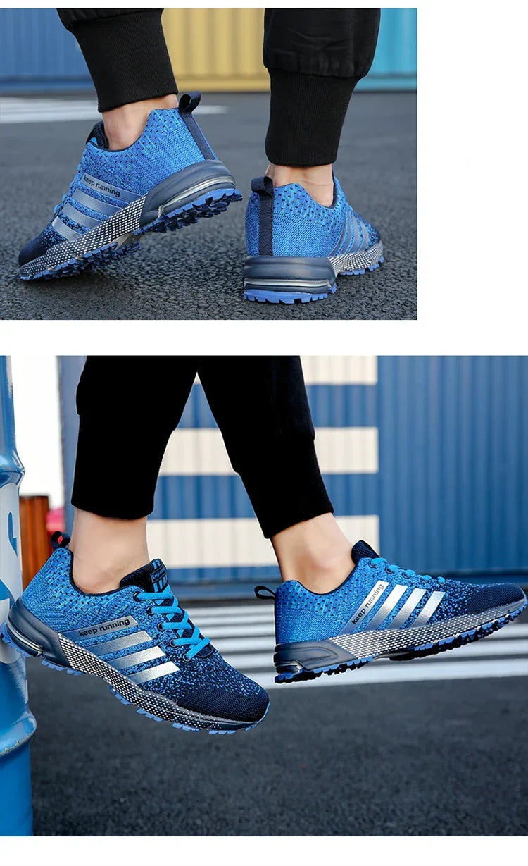 Estilo, Conforto e Versatilidade – Tênis Casuais Unissex Respiráveis, Perfeitos para Caminhar, Correr e Arrasar no Dia a Dia!