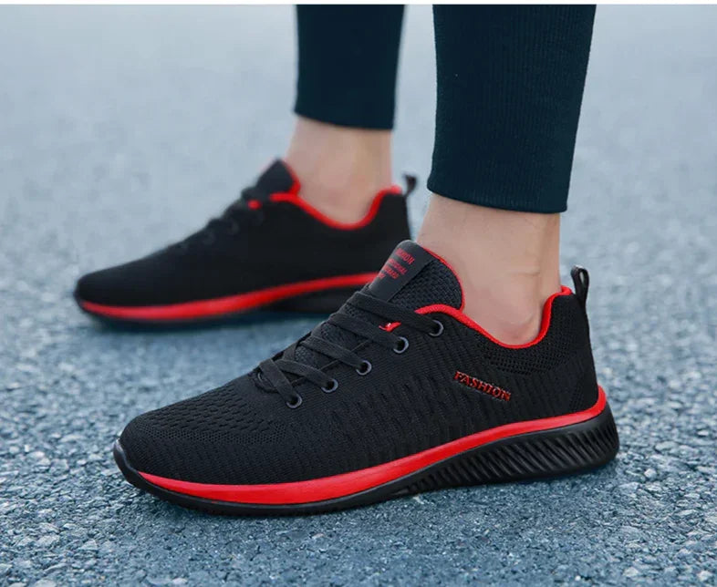 Tênis Masculino de Corrida e Caminhada – Leve, Respirável e com Estilo Esportivo para o Dia Todo!